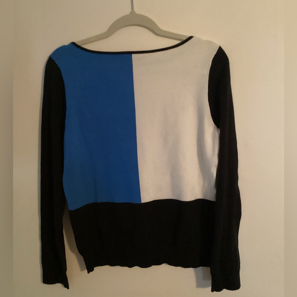 Ralph Lauren Petites Split Colorblock Sweater - Picture 2 of 3